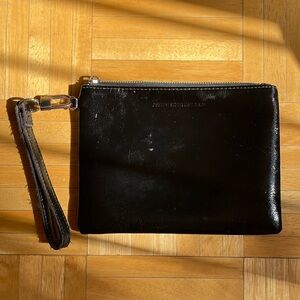 Patent Leather Wristlet